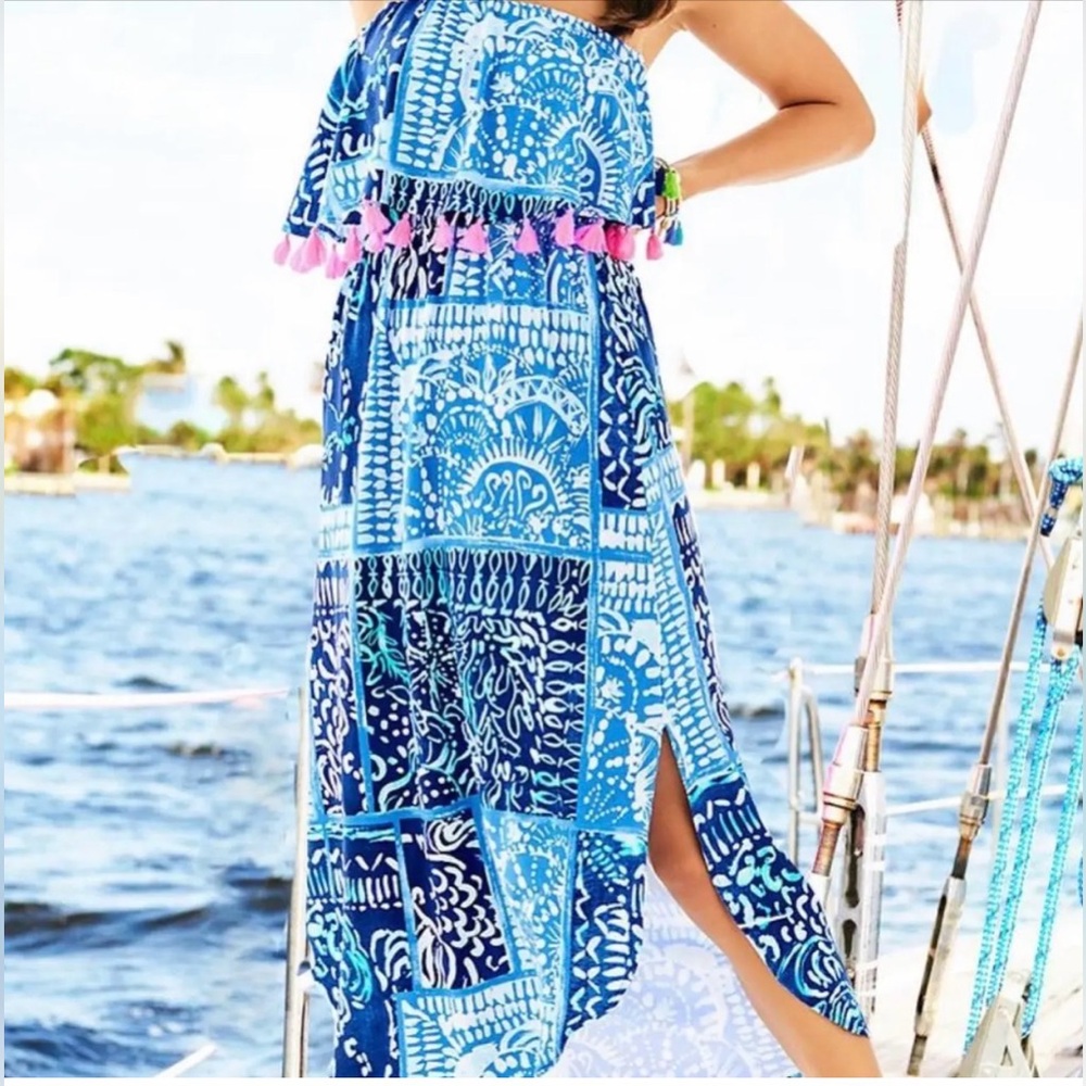 Lilly Pulitzer Meridian Tassel Knit Dress